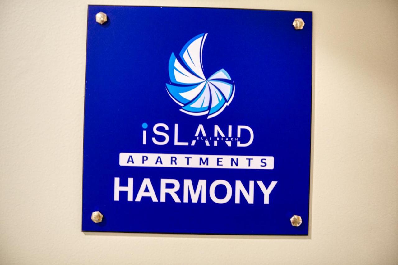 Rhodes Island Elli Beach Apartments Rhodes City Exteriör bild